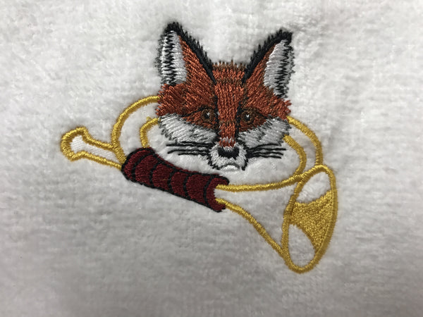 Fox & Horn Embroidery Design